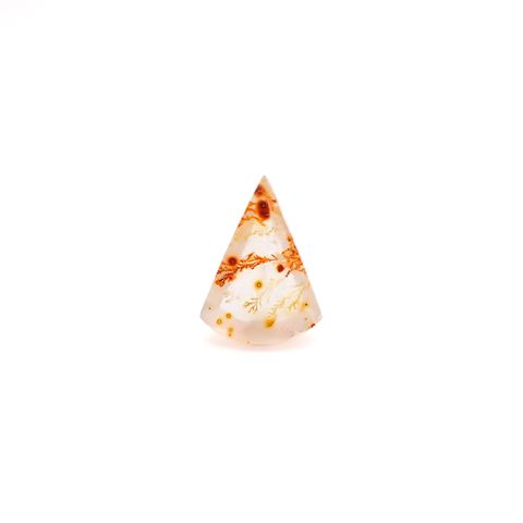 レッドデンドリチッククォーツ ブラジル産 7.30ct / 18.1x13.1mm前後 [260832741]