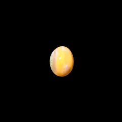 北海道石(北海道オパール) 北海道河東郡鹿追町然別産 1.08ct [250630536]7.5x5.8mm前後