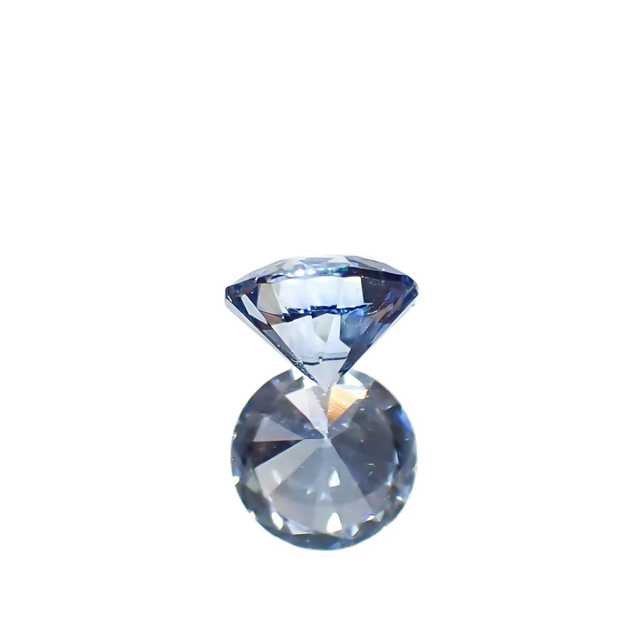 アイスブルーサファイア スリランカ産 0.19ct[240828658]3.5x3.5mm前後
