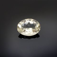 リビアングラス(宝石名インパクトガラス(衝撃溶融ガラス))発見地：エジプト・リビア砂漠 6.66ct 識別済[211213794]16.1x12mm前後
