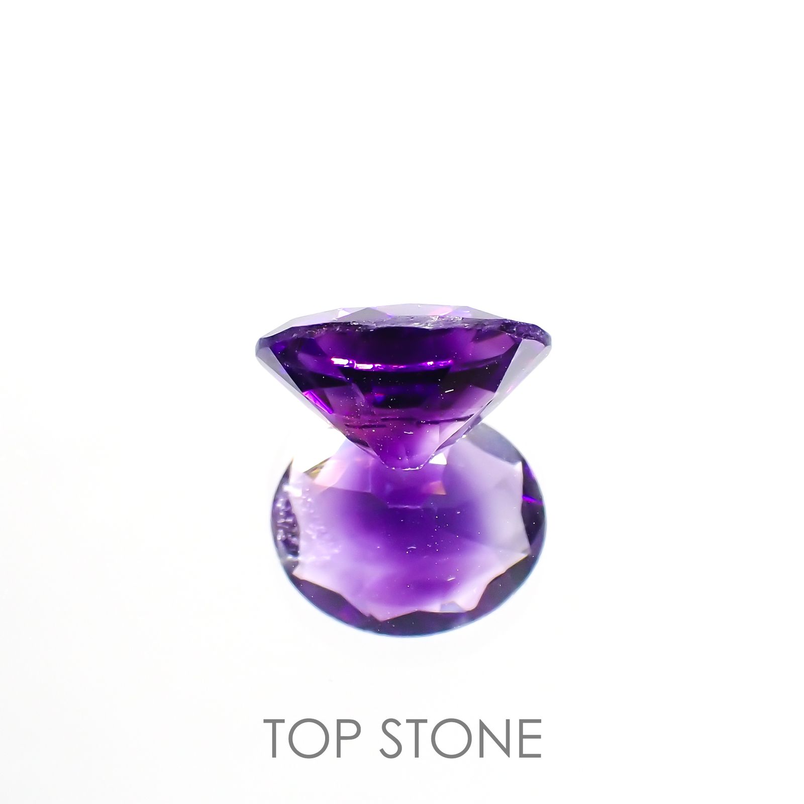 カラーシフトアメジスト(宝石名アメシスト)ブラジル/ウルグアイ産 3.73ct 識別済[220113971]12.1x10.1mm前後