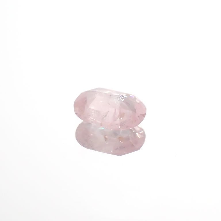 ピンクグロッシュラーガーネット  ミャンマー産 1.09ct[230220345]7.5x6mm前後