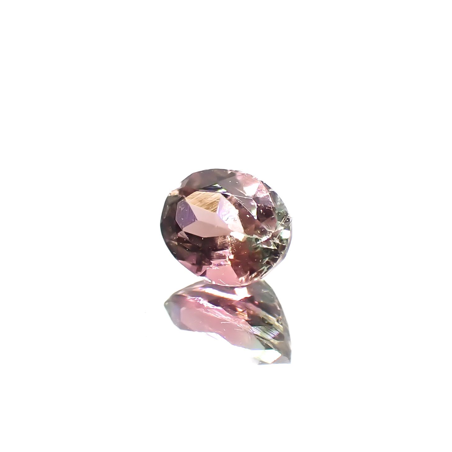 バイカラートルマリン ブラジル産 0.34ct[240929008]5.1x3.8mm前後