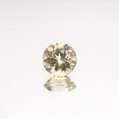 イエローベリル(宝石名イエロー・ベリル)ブラジル産 0.84ct 識別済[220515856]6.1x6.1mm前後