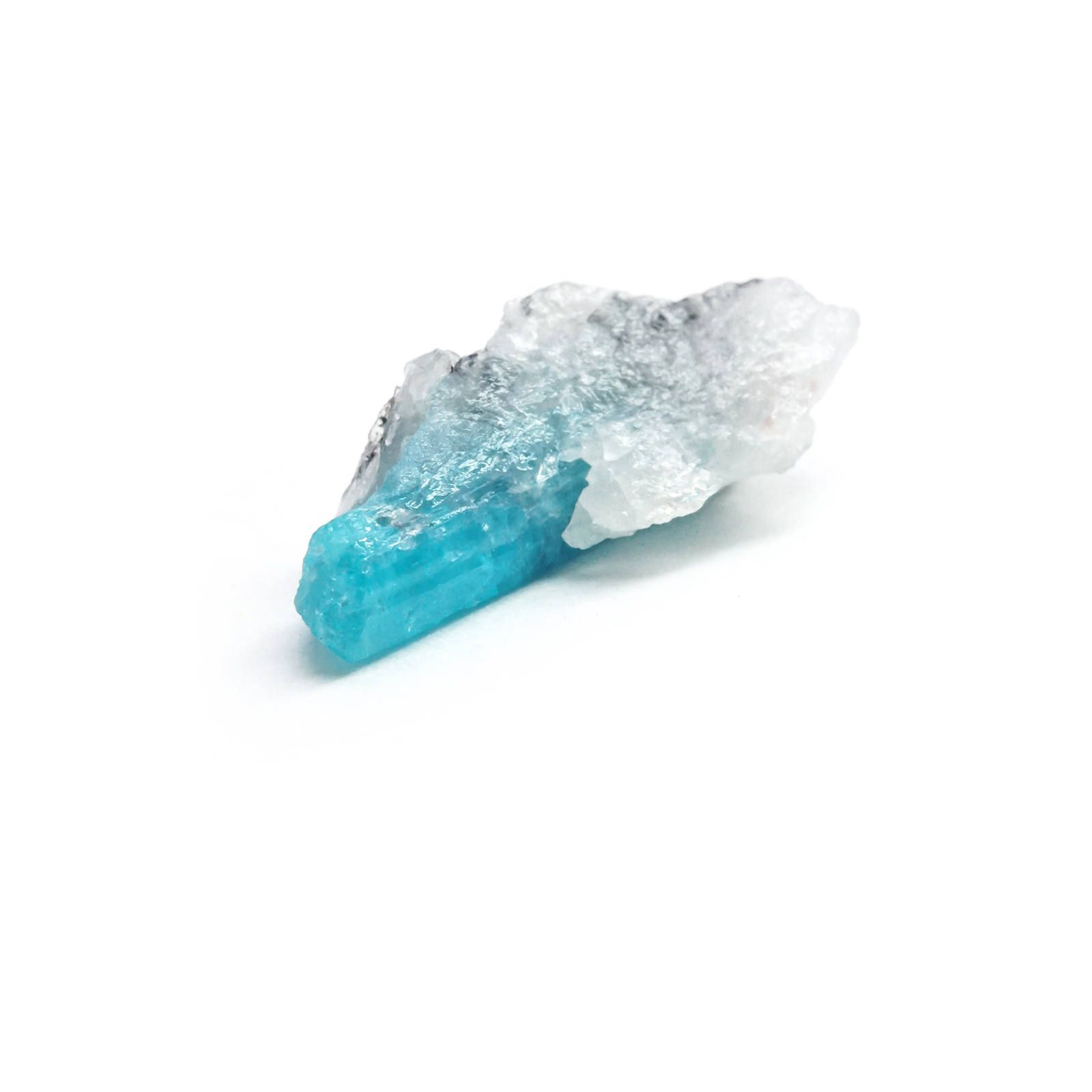 パライバトルマリン ブラジル産 原石・結晶  2.11ct[19111606]15.3×6.6mm前後