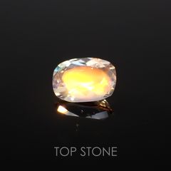 レインボームーンストーン(アンデシンラブラドライト) マダガスカル産 ルース 0.67ct[210310393]6.7×4.9mm前後