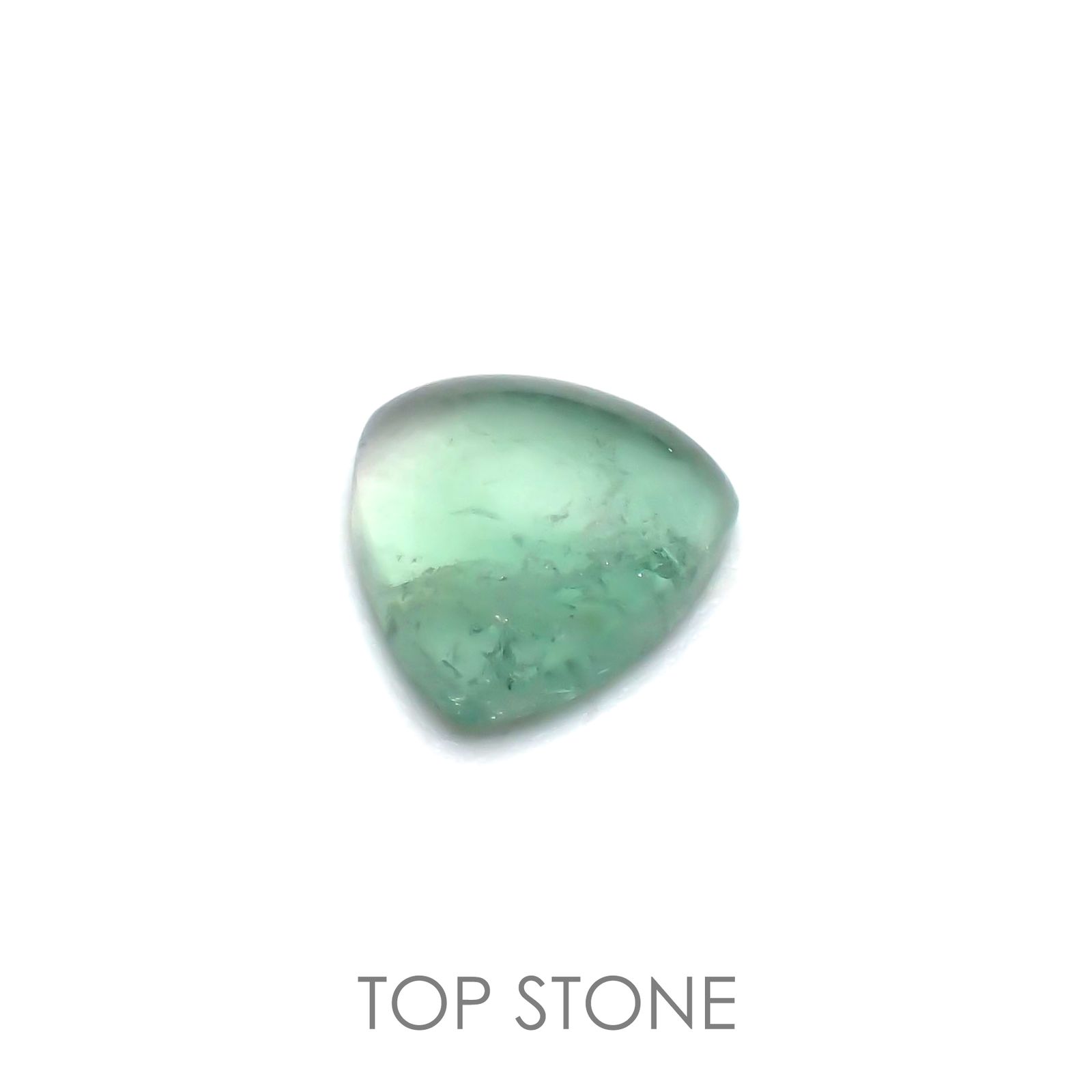 フローライト フルオレッセンス(宝石名フルオライト)イギリス・ロジャリー鉱山産 2.3ct 識別済[211113766]8.3x8.6mm前後