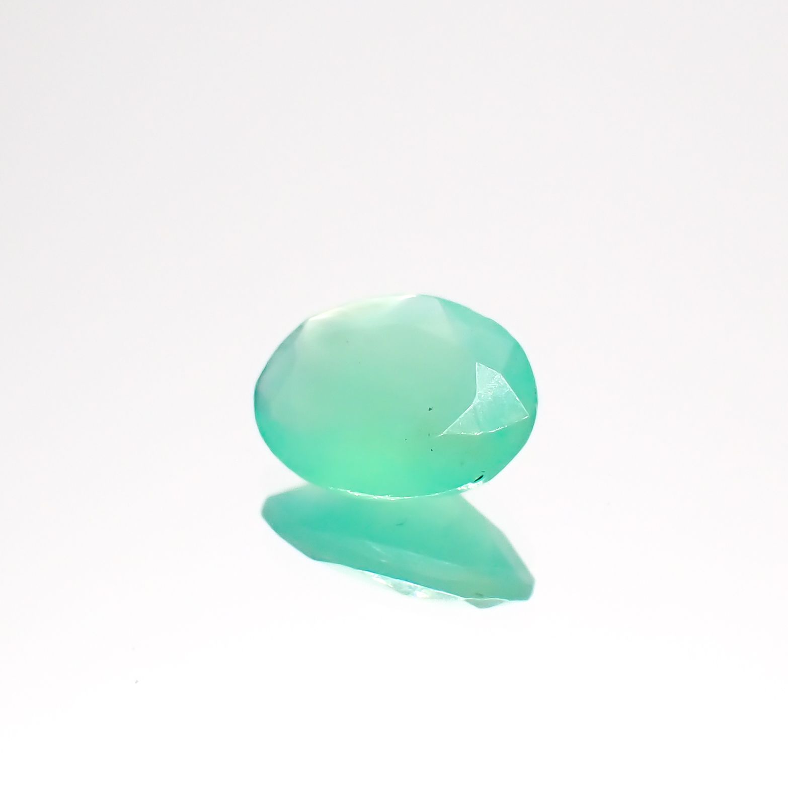 グリーンオパール 南アフリカ産 0.69ct[230522116]8x6mm前後