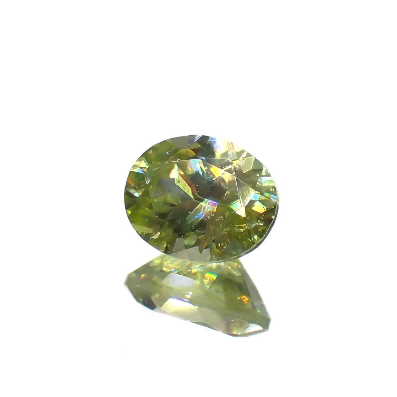 スフェーン(宝石名スフェーン)マダガスカル産 0.42ct 識別済[221219480]5x4.1mm前後