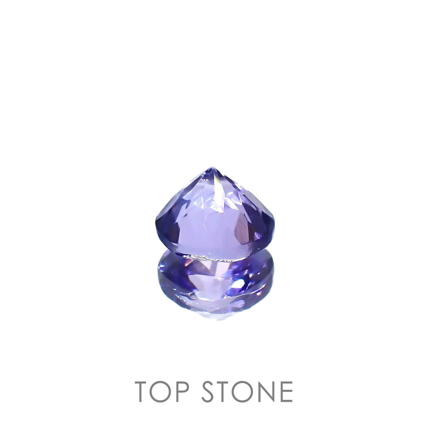 タンザナイト(宝石名タンザナイト)タンザニア産 0.55ct 識別済[230120202]4.9x4.9mm前後