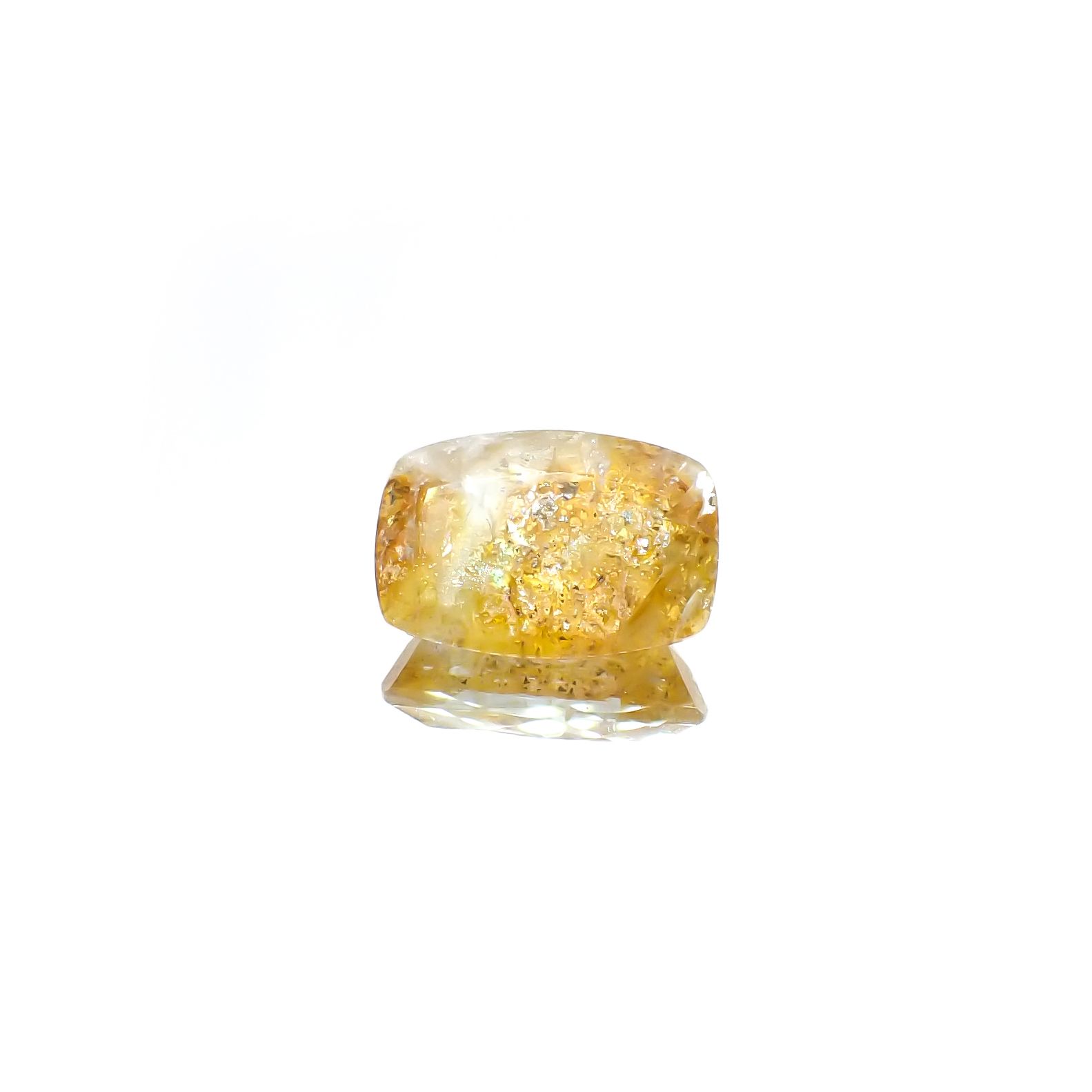オーロラアクアマリン ブラジル産 7.20ct[240226061]15.4x10.5mm前後
