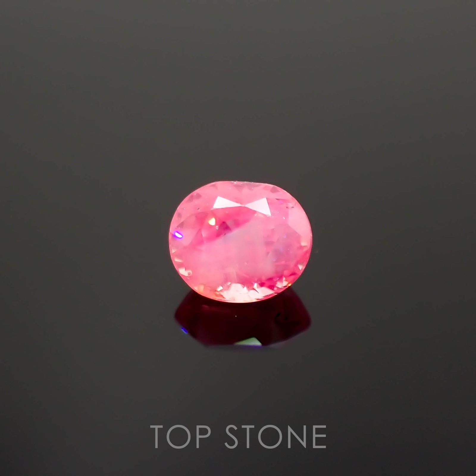 シルキーサファイア ピンク 非加熱 ベトナム産 0.53ct[230120254]4.7x4mm前後