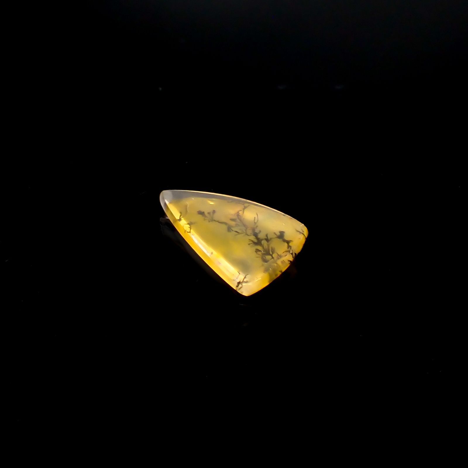 デンドリチッククォーツ ブラジル産 3.06ct[220616704]14.2x9.4mm前後