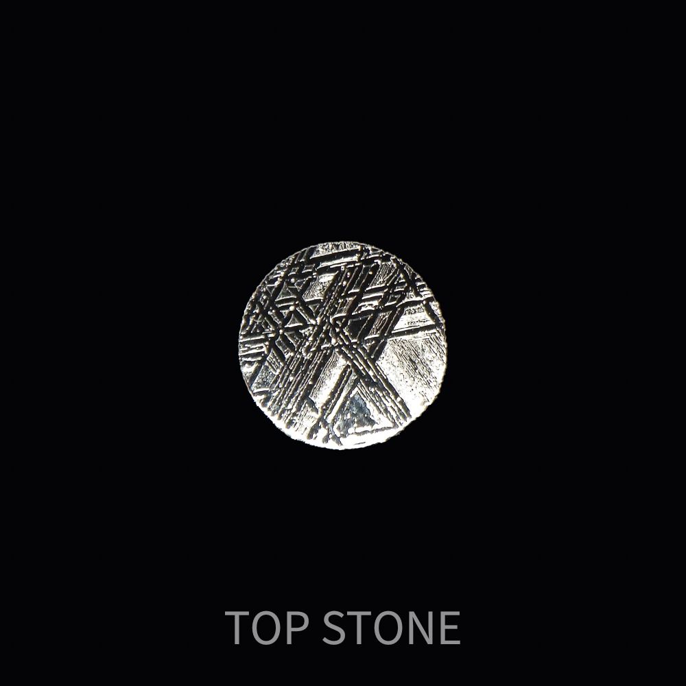 ムオニナルスタ隕石 発見地：スウェーデン 1.38ct[220616120]10.1x10mm前後