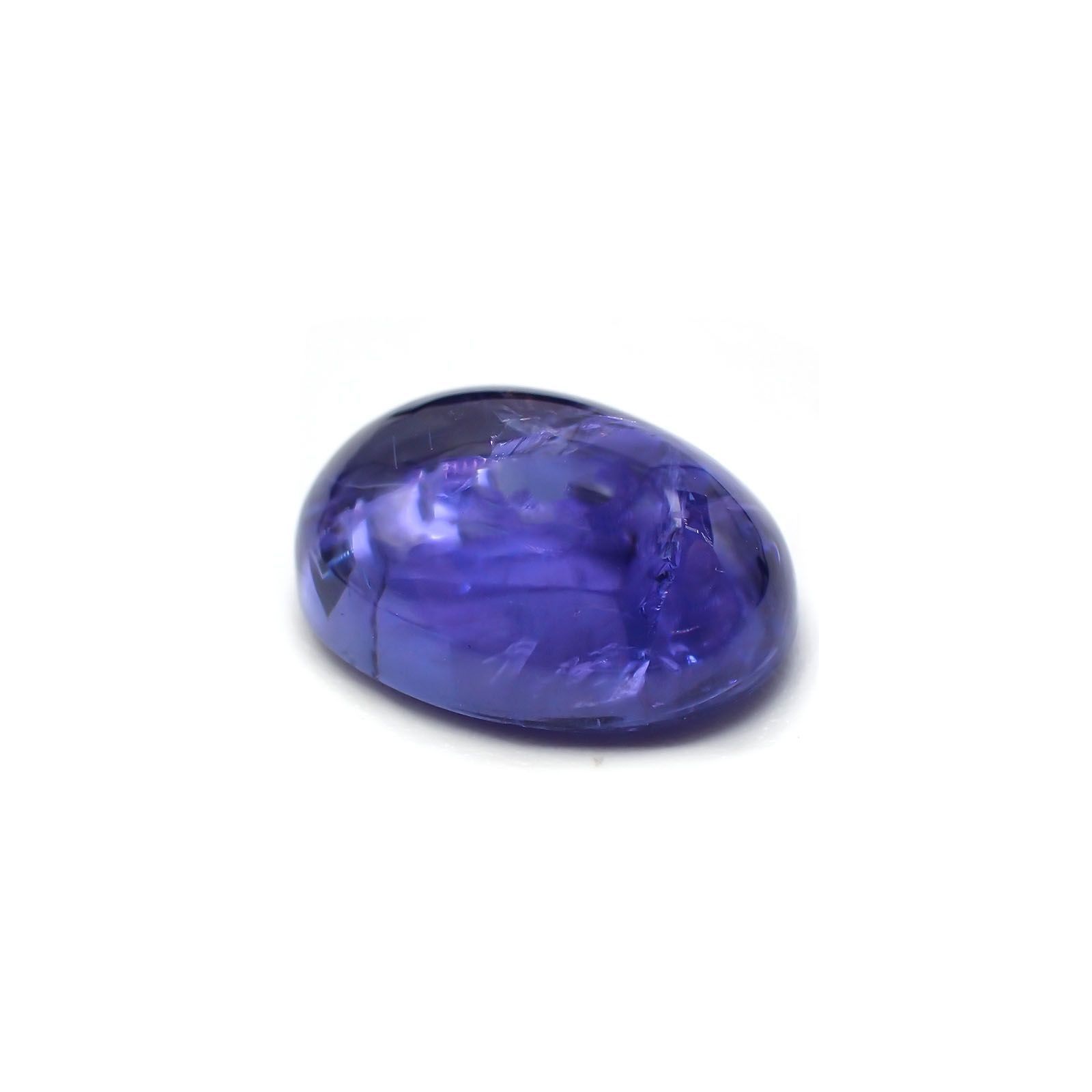 タンザナイト(宝石名タンザナイト)タンザニア産 9.51ct 識別済[231124271]14.7x10.9mm前後
