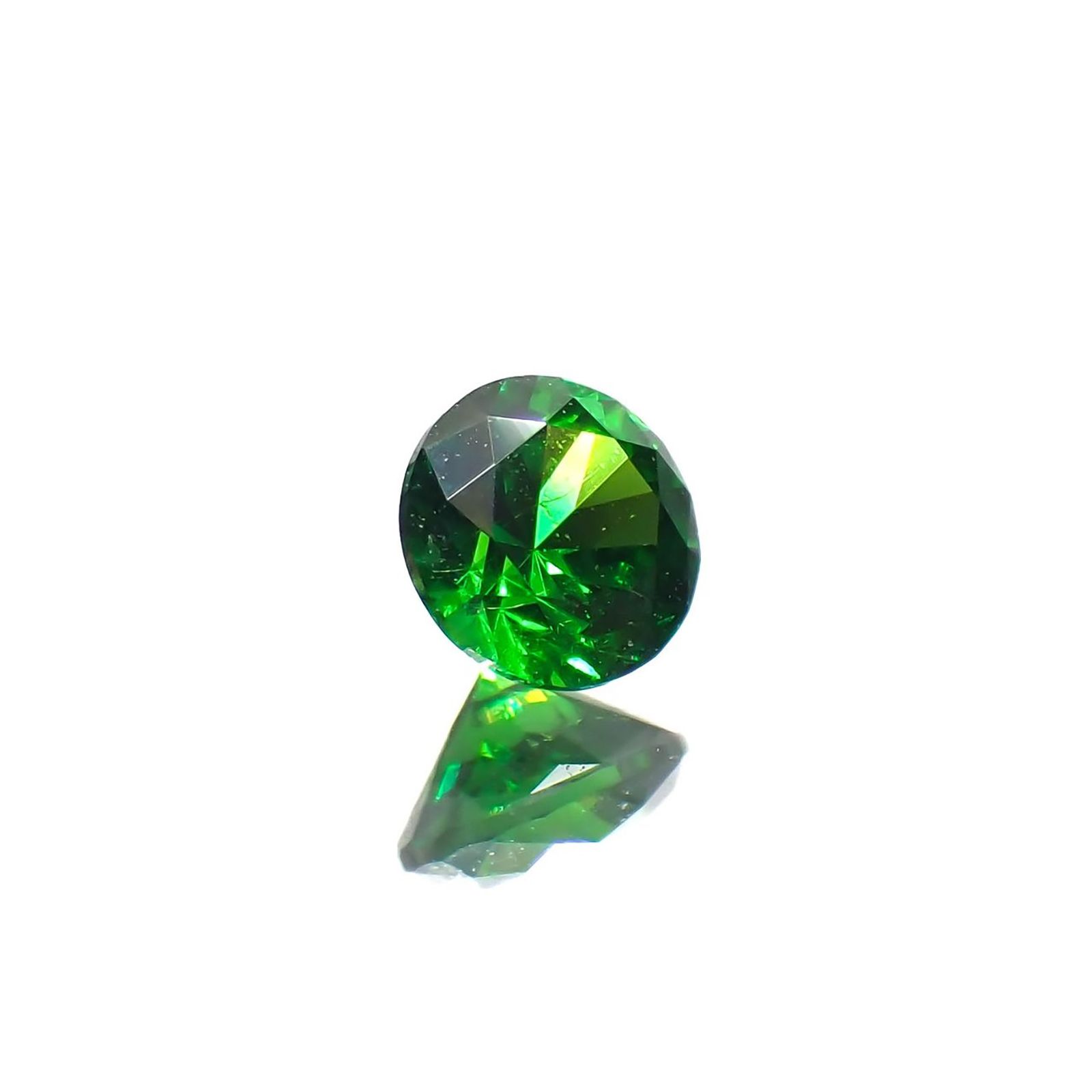 デマントイドガーネット ロシア産 0.17ct / 3.2x3.2mm前後 [240628273]
