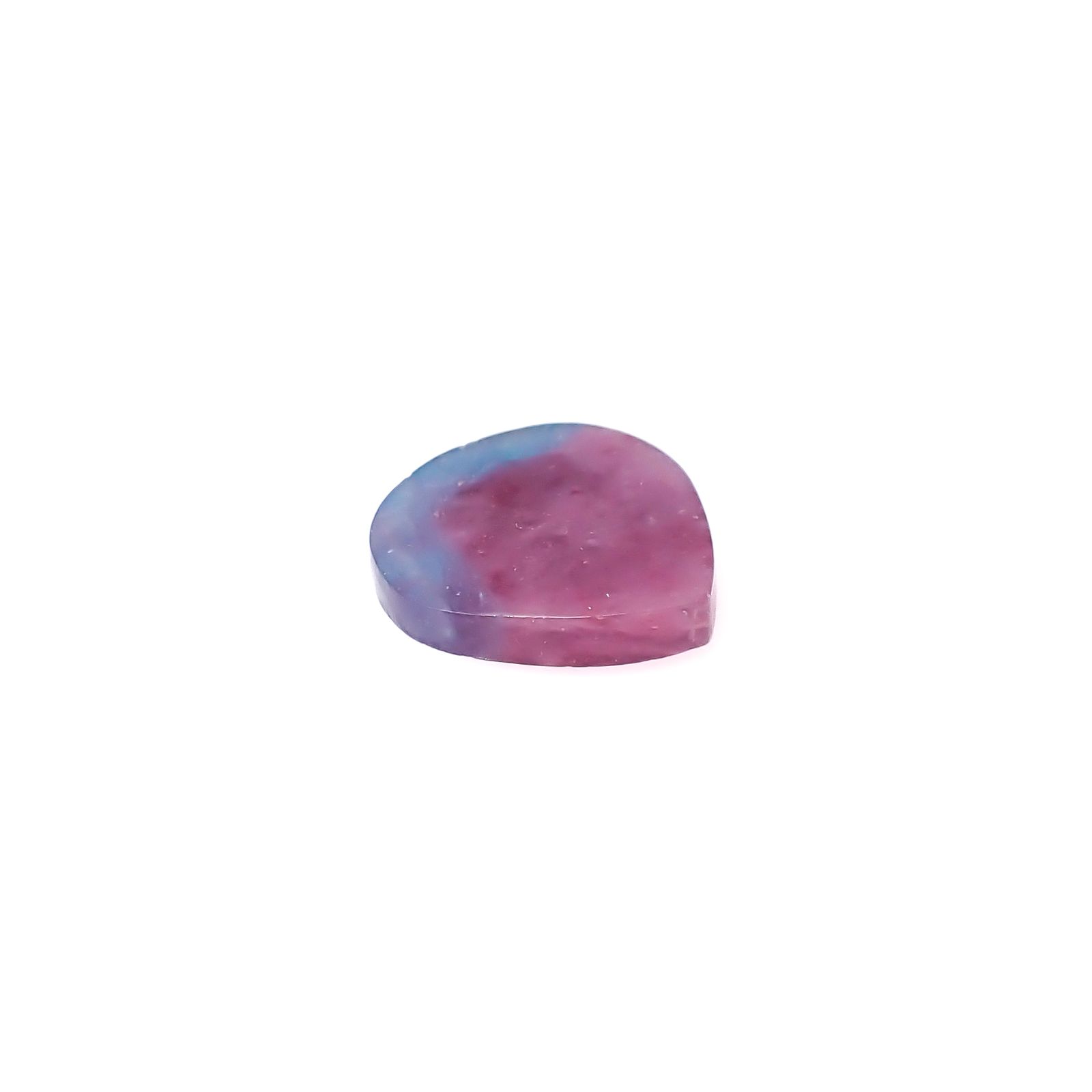 ◇リバーシブル◇バイカラーパライバトルマリン ブラジル・バターリャ鉱山産 3.74ct [241129449]12.8x12.3mm前後
