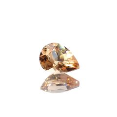 インペリアルトパーズ(宝石名トパーズ)ブラジル産 0.33ct 識別済[220917591]5.2x3.8mm前後
