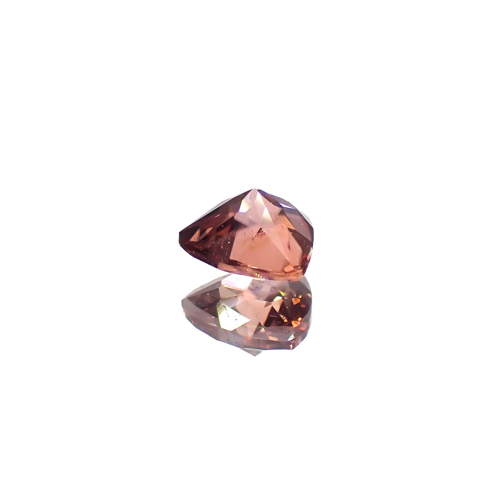 ピンクジルコン スリランカ/カンボジア産 0.63ct [240627916]4.8x4.8mm前後