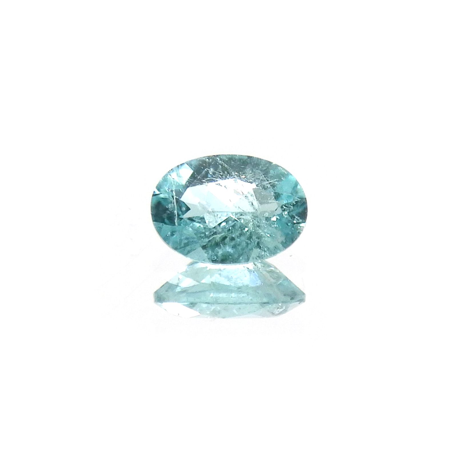 パライバトルマリン(宝石名トルマリン/別名パライバ・トルマリン) ブラジル産 識別済 0.062ct / 3.1×2.2mm前後 [260112139]