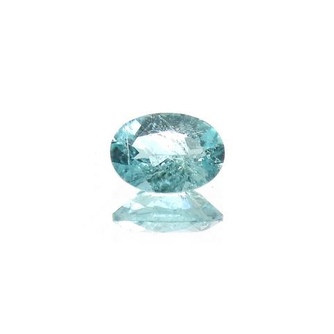 パライバトルマリン(宝石名トルマリン/別名パライバ・トルマリン) ブラジル産 識別済 0.062ct / 3.1×2.2mm前後 [260112139]