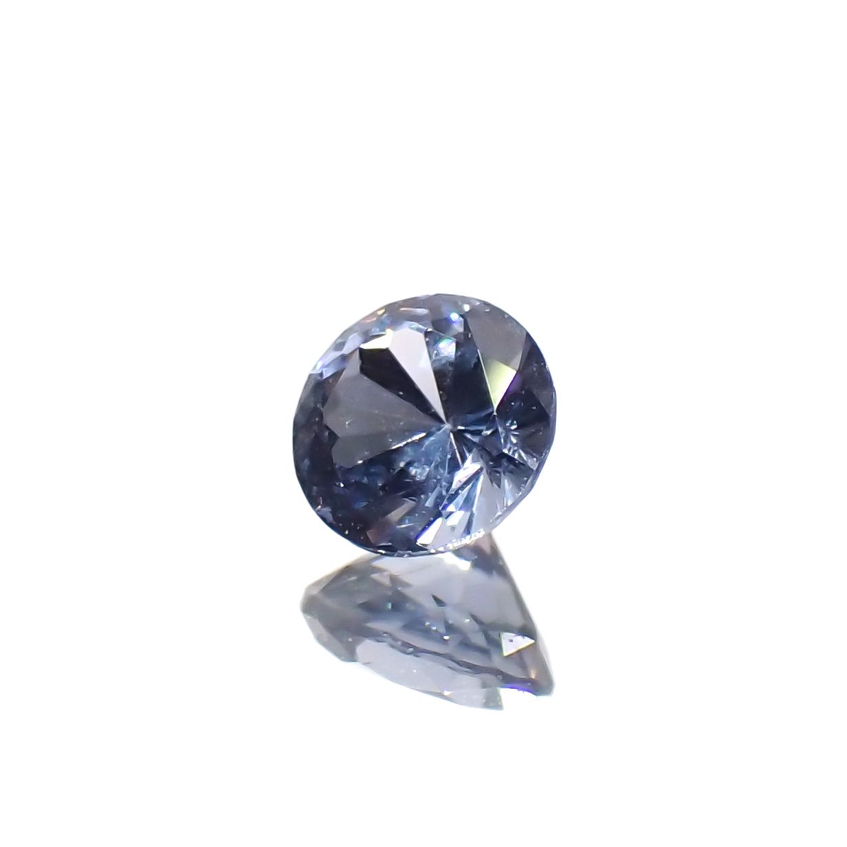 グレイッシュブルースピネル(宝石名スピネル)ビルマ/マダガスカル産 0.31ct[230722676]4.1x4mm前後