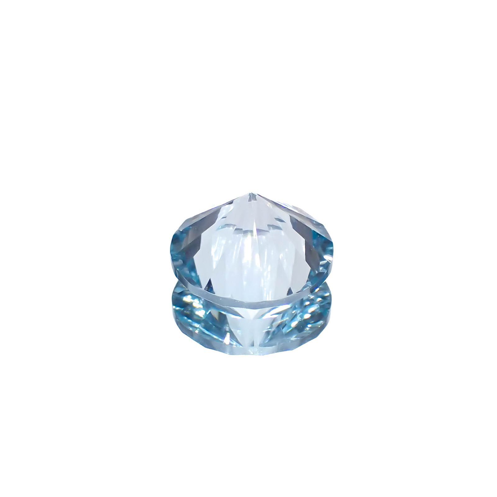 ブルートパーズ ブラジル産 4.33ct[221219313]10.2x10.2mm前後