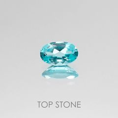 <ランダムセレクト1個販売> アパタイト オーバルカット ブラジル産 0.22ct前後[20074220-PAC]5×3mm前後