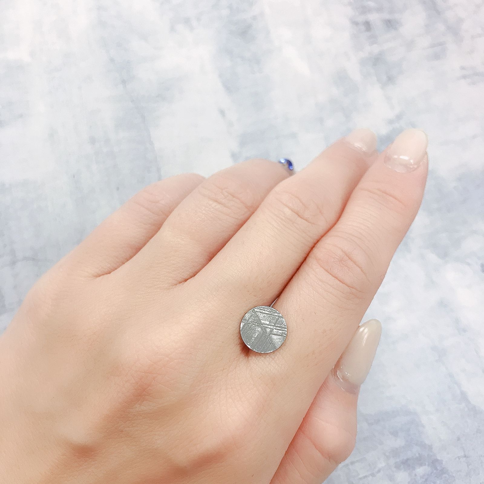 ムオニナルスタ隕石 発見地：スウェーデン 1.63ct[220616129]10x10mm前後