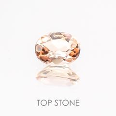 インペリアルトパーズ ブラジル産 ルース 0.24ct[20117855]4.3×3.3mm前後