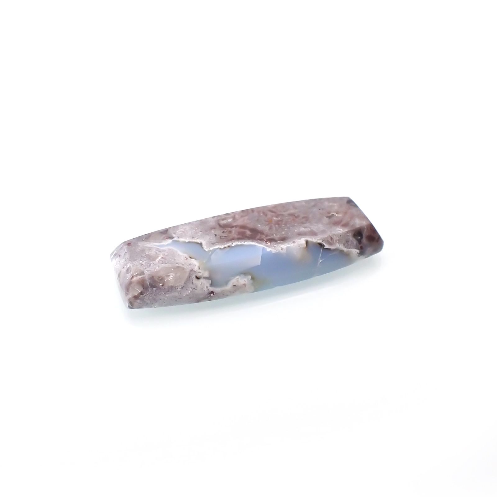マトリックスブルーオパール アメリカ・オレゴン州産 4.55ct[220917816]21.1x8.1mm前後