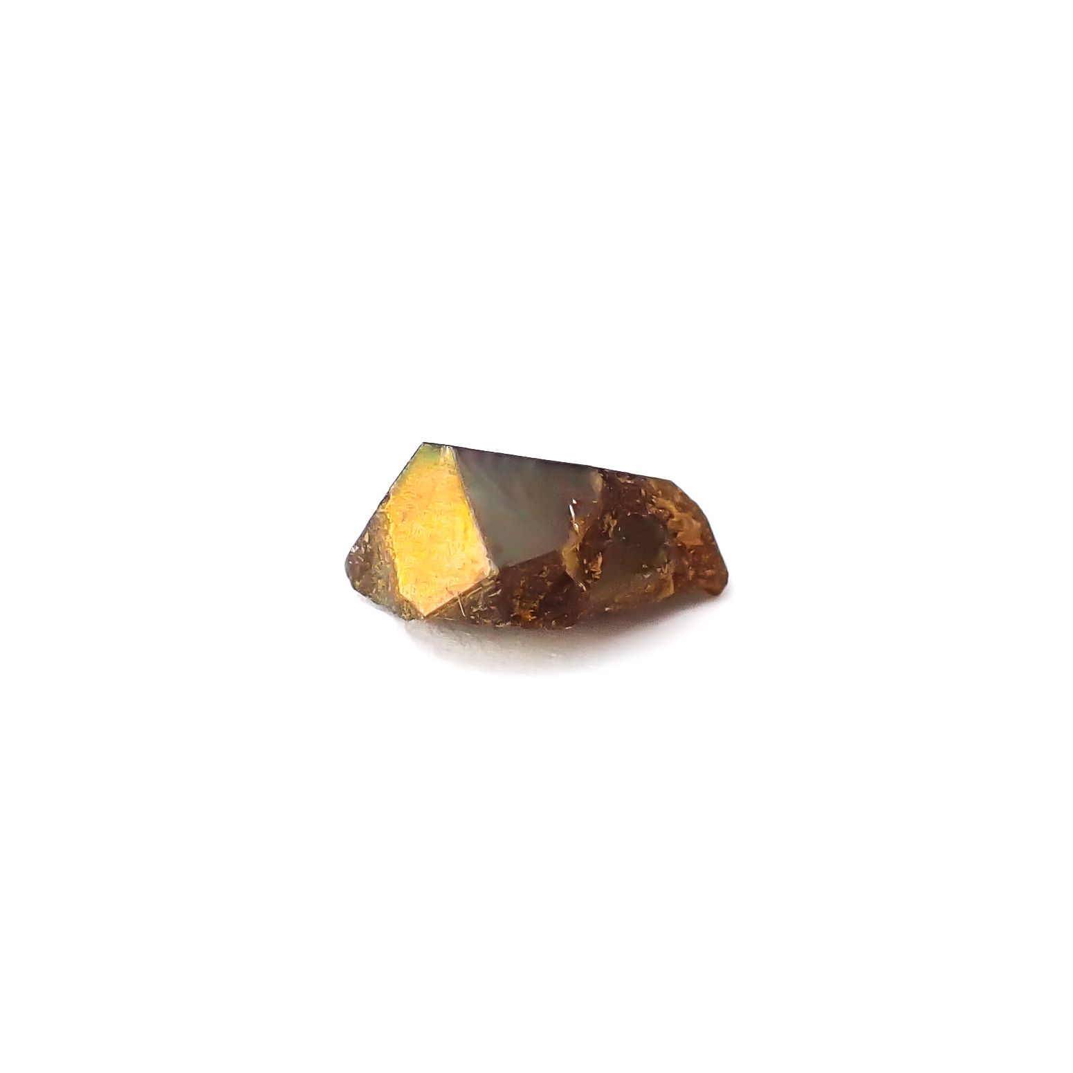 レインボーガーネット原石3個セット 日本・奈良県産 15.88ct(3pcs合計) / 9.1-11.0x8.0-9.4mm前後 [260432082]