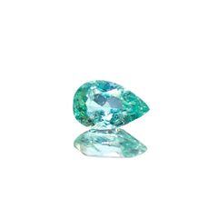 パライバトルマリン(宝石名トルマリン/別名パライバ・トルマリン)ブラジル・キントス鉱山産 識別済 0.23ct / 5.3x3.4mm前後 [221018837]