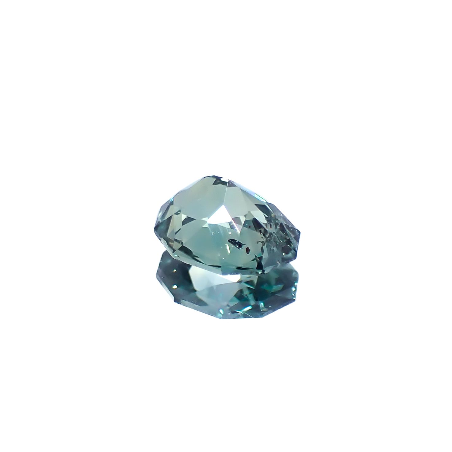 ◇カスタムカット◇バイカラーサファイア オーストラリア産 1.45ct [250229831]7.8x6mm前後