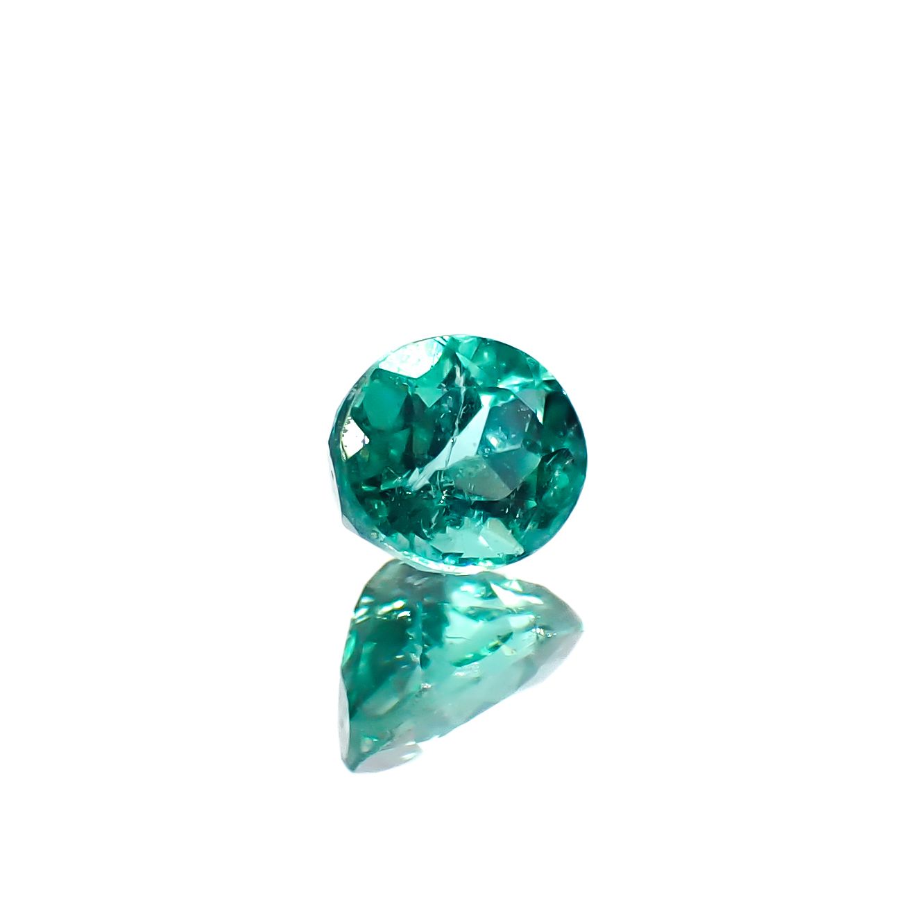 パライバトルマリン ブラジル・パライバ州バターリャ鉱山産 0.30ct[240928760]4.4x3.6mm前後