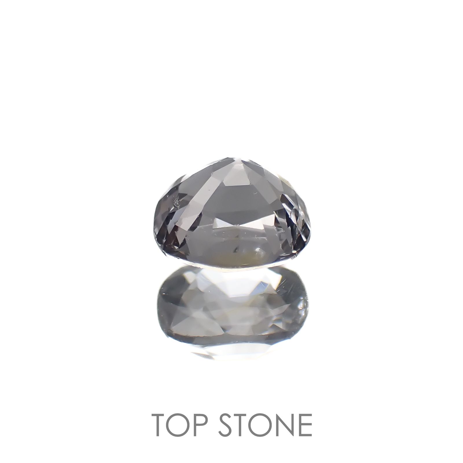 グレースピネル(宝石名スピネル)ビルマ/マダガスカル産 0.89ct 識別済[220817557]5.8x5.2mm前後