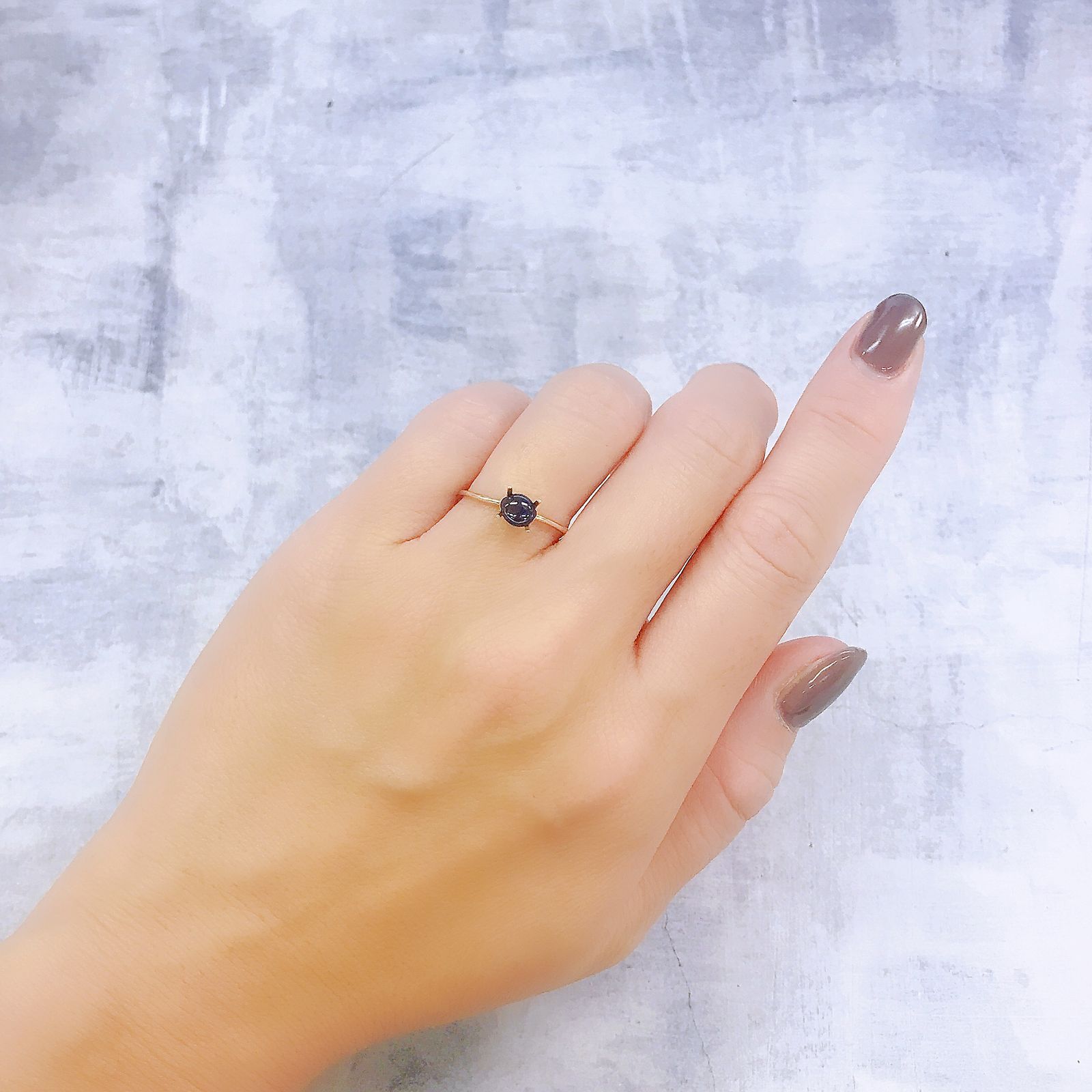 サファイア(宝石名ブルー・サファイア)スリランカ/マダガスカル産 0.49ct 識別済[220918143]5x4.5mm前後