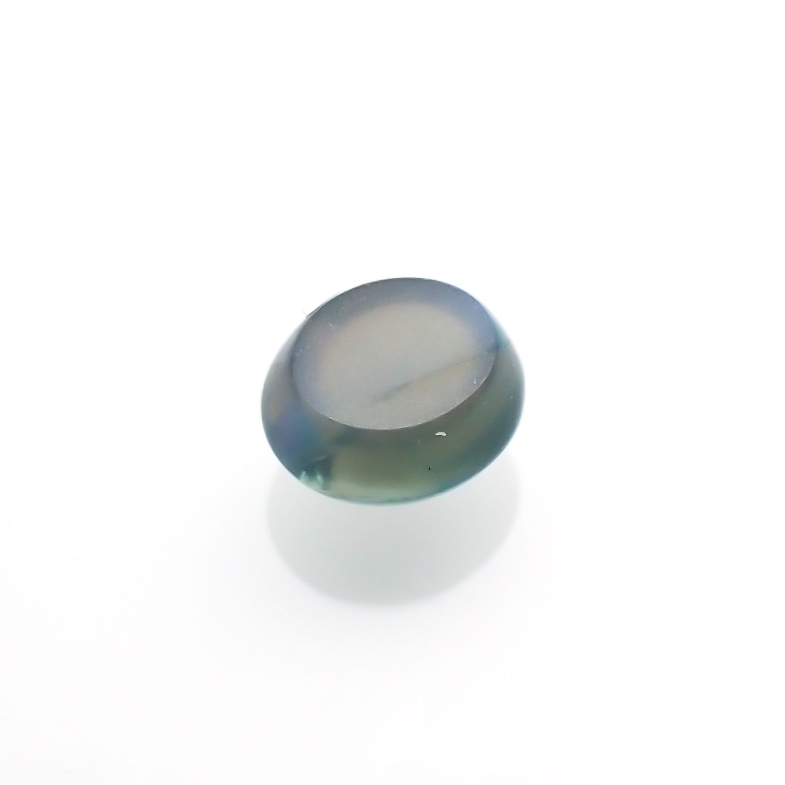 アレキサンドライトキャッツアイ インド産 0.34ct[220114067]3.9x3.4mm前後
