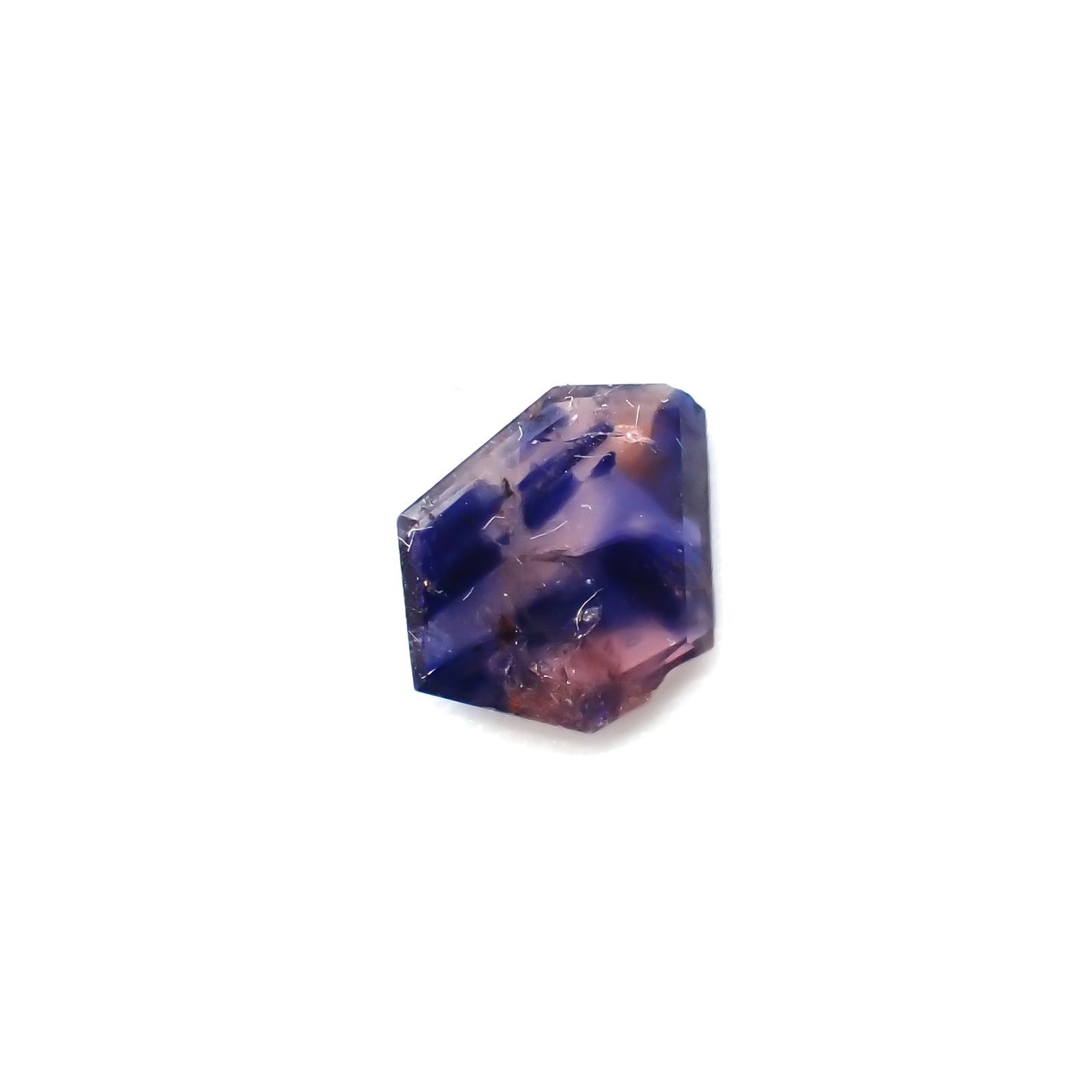 ◇カスタムカット◇ウィンザーサファイア(宝石名サファイア)タンザニア・ウィンザー産 0.99ct 識別済[220115378]8.6x6.3mm前後
