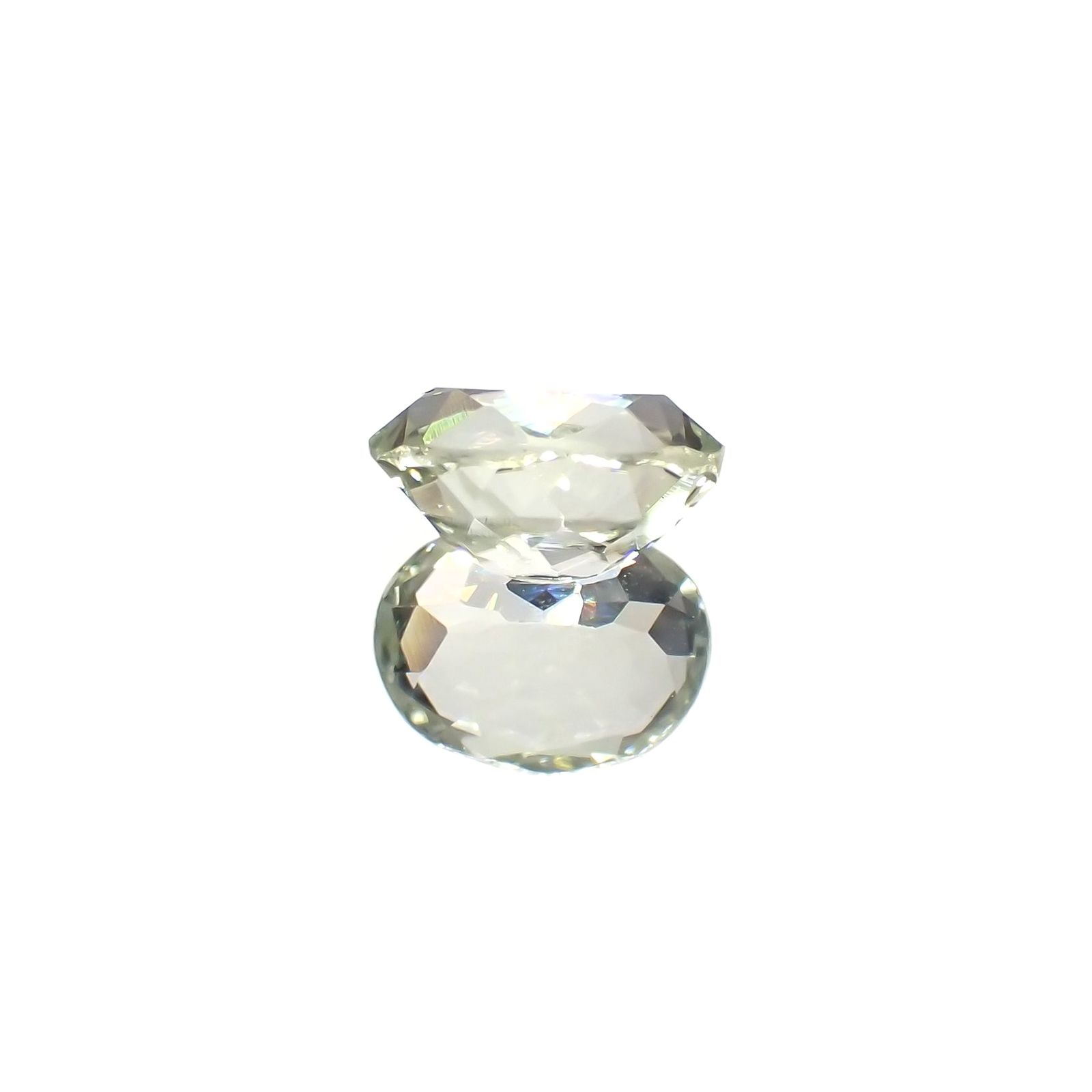 シリマナイト(宝石名シリマナイト)インド産 識別済 1.54ct / 8.1x6.2mm前後 [221018464]