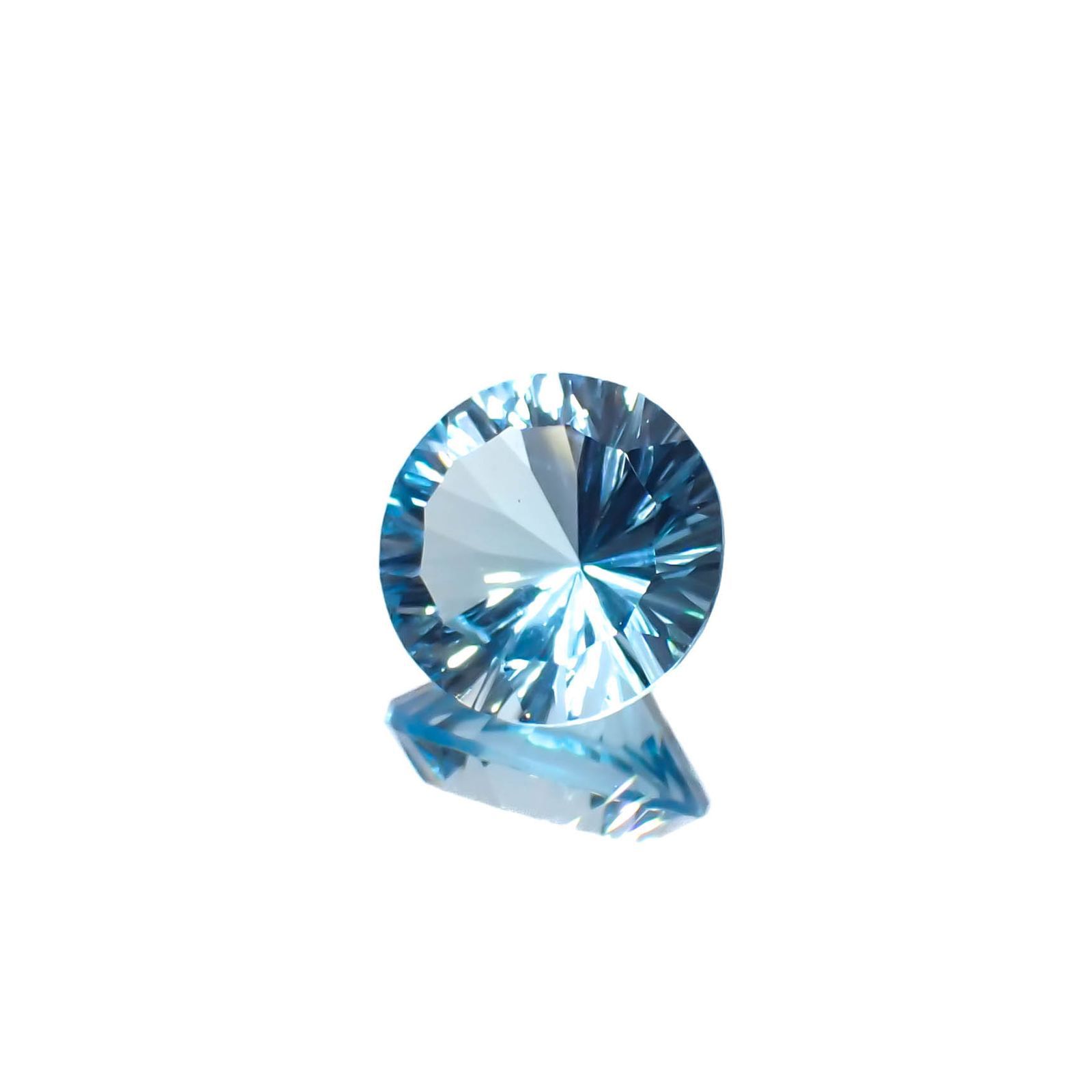 ブルートパーズ ブラジル産 4.18ct[221219318]10x10mm前後
