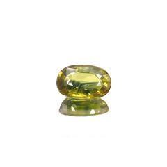 パーティカラーサファイア(宝石名パーティカラード・サファイア)タイ産 3.55ct 識別済[220717132]11x7.4mm前後