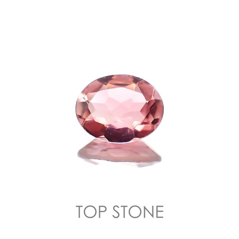 ピンクトルマリン(宝石名ピンク・トルマリン) ブラジル産 0.28ct 識別済[20118220]5.1×4mm前後