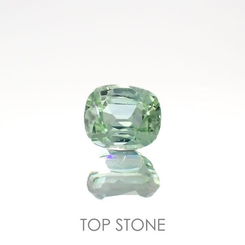 ブルーグリーントルマリン アフガニスタン産 0.72ct / 5.4x4.6mm前後 [220716995]