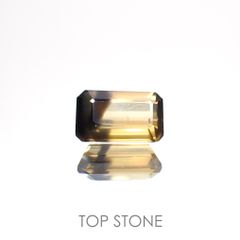 バイカラークリソベリル(宝石名バイカラー・クリソベリル)マダガスカル産 0.79ct 識別済[220114195]6.4x4mm前後