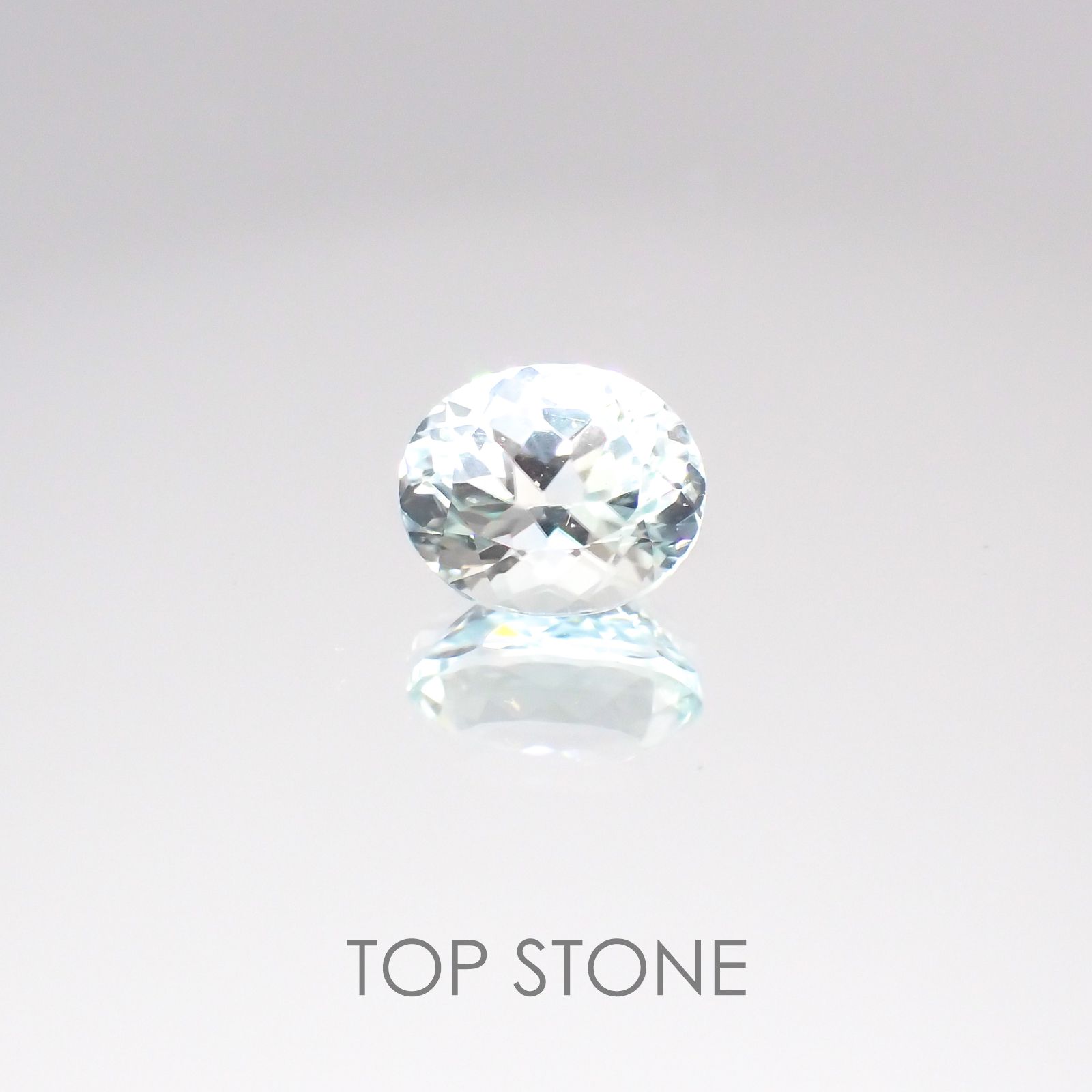 アンブリゴナイト/モンテブラサイト マダガスカル産 ルース 1.69ct[20127381]8×6.8mm前後