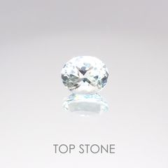 アンブリゴナイト/モンテブラサイト マダガスカル産 ルース 1.69ct[20127381]8×6.8mm前後