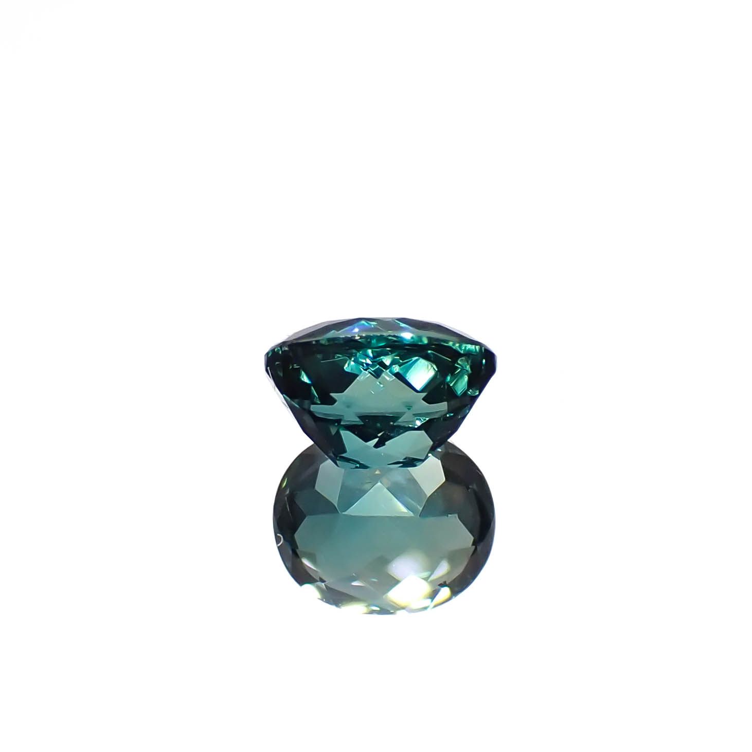 ブルーグリーントルマリン ブラジル産 1.05ct[240527539]6.7x5.7mm前後