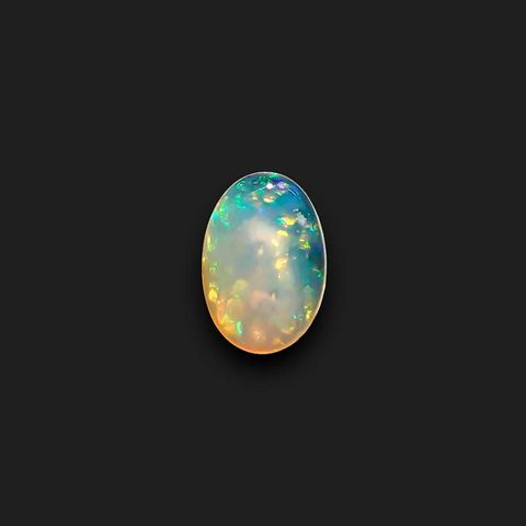 オパール オーストラリア産 1.33ct / 10.9x7.5mm前後 [231225215]