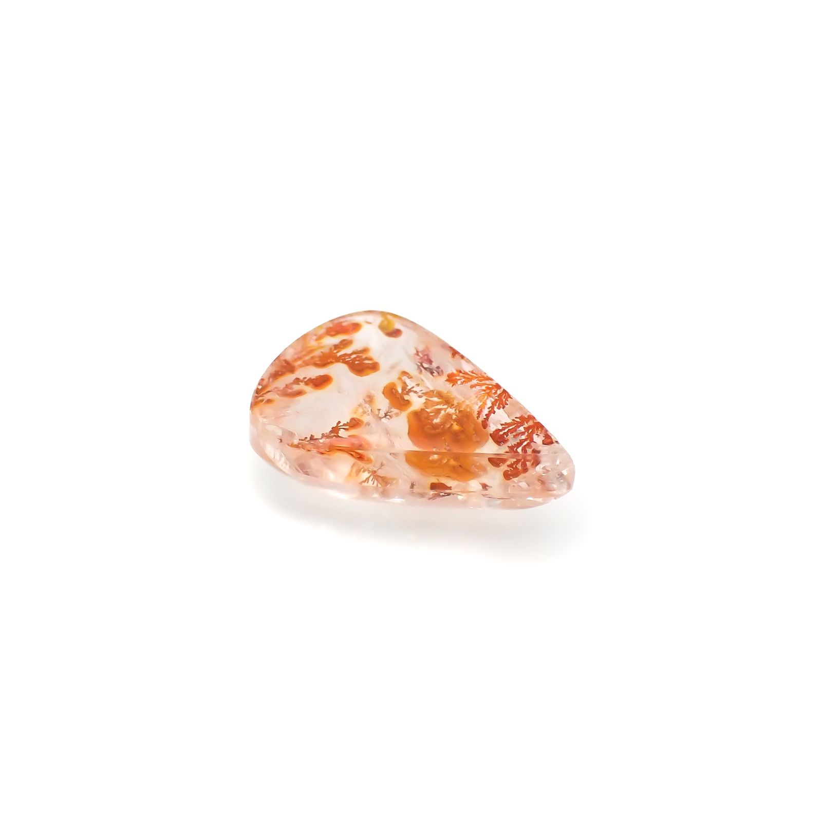 レッドデンドリチッククォーツ ブラジル産 5.68ct[230321128]15.8x11.1mm前後